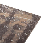 Made entirely from solid marble, a stately, sculptural desk makes a major style statement Amethyst Home provides interior design, new home construction design consulting, vintage area rugs, and lighting in the Boston metro area.
