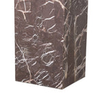 Made entirely from solid marble, a stately, sculptural desk makes a major style statement Amethyst Home provides interior design, new home construction design consulting, vintage area rugs, and lighting in the Houston metro area.