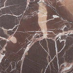 Made entirely from solid marble, a stately, sculptural desk makes a major style statement Amethyst Home provides interior design, new home construction design consulting, vintage area rugs, and lighting in the San Diego metro area.