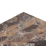 Made entirely from solid marble, a stately, sculptural desk makes a major style statement Amethyst Home provides interior design, new home construction design consulting, vintage area rugs, and lighting in the Tampa metro area.