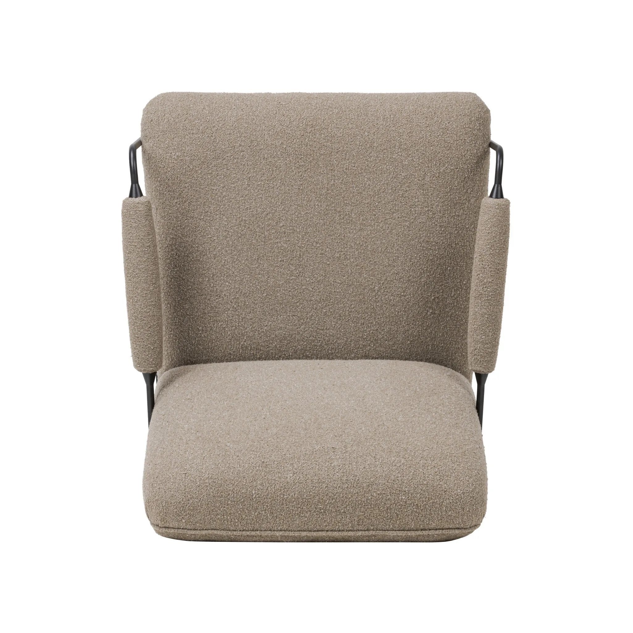 Featuring Ashburn Crete Putty Chair by Four Hands at Amethyst Home. Meet your new favorite chair. Fixed cushioning upholstered in a brushed, textural fabric pairs with a slim steel frame and padded armrests. S-spring suspension and foam cushioning provide lasting support. Overall Dimensions: 28.25"w x 34.25"d x 31.00"h. Amethyst Home provides interior design, new home construction design consulting, vintage area rugs, and lighting in the Park City metro area.