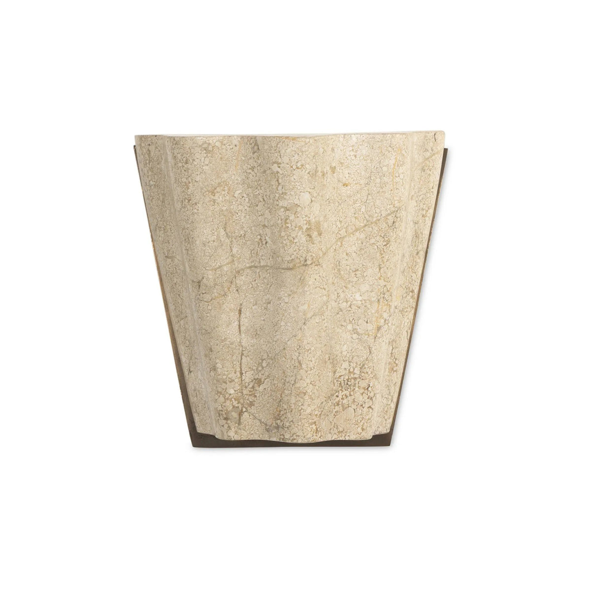 Astra Sconce - Cream Italian Marble | shipping 09/15/2025
