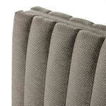 A dramatically channeled outdoor sofa with subtly textured upholstery for a clean, inviting look. Cover or store indoors during inclement weather and when not in use Amethyst Home provides interior design, new home construction design consulting, vintage area rugs, and lighting in the Miami metro area.