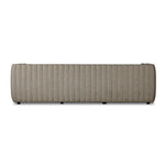 A dramatically channeled outdoor sofa with subtly textured upholstery for a clean, inviting look. Cover or store indoors during inclement weather and when not in use Amethyst Home provides interior design, new home construction design consulting, vintage area rugs, and lighting in the Portland metro area.