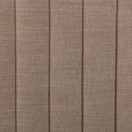 Velvety poly-blend seating takes on dramatic channeling and rich navy hue for trend-forward texture and sumptuous sit Amethyst Home provides interior design, new home construction design consulting, vintage area rugs, and lighting in the Dallas metro area.