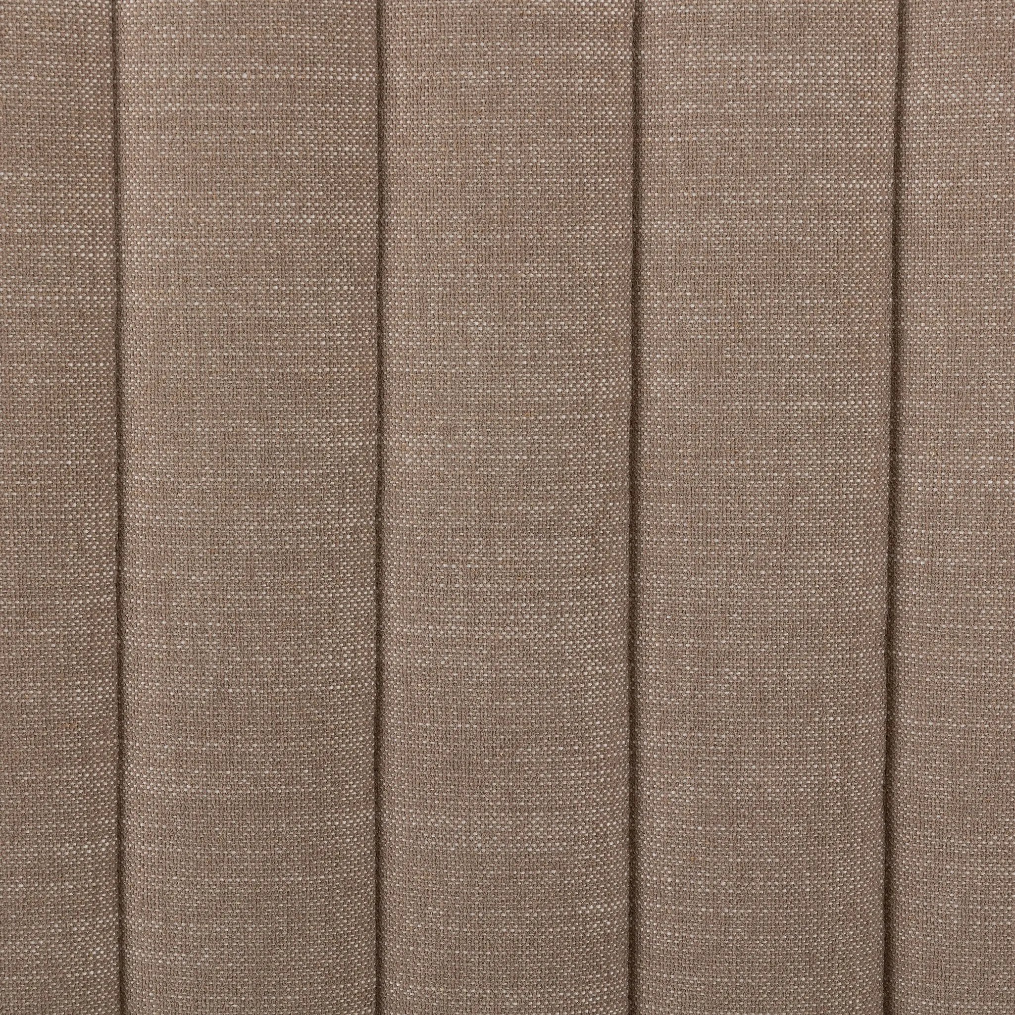 Velvety poly-blend seating takes on dramatic channeling and rich navy hue for trend-forward texture and sumptuous sit Amethyst Home provides interior design, new home construction design consulting, vintage area rugs, and lighting in the Dallas metro area.