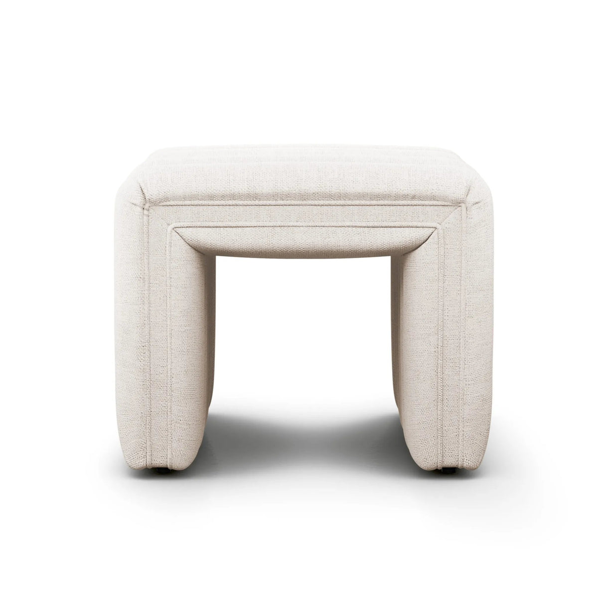 Augustine Dover Crescent Ottoman | shipping 09/08/2025