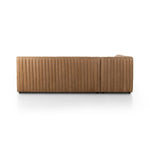 Featuring Augustine Palermo Drift Dining Banquette L Shape 100" by Four Hands at Amethyst Home. Welcome to your new favorite nook for morning coffee. An L-shaped dining banquette is upholstered in tan top-grain leather with a beautifully pronounced grain and dramatic channeling for a linear look. Perfectly sized for smaller spaces.Overall Dimensions: 100.0. Amethyst Home provides interior design, new home construction design consulting, vintage area rugs, and lighting in the Alpharetta metro area.