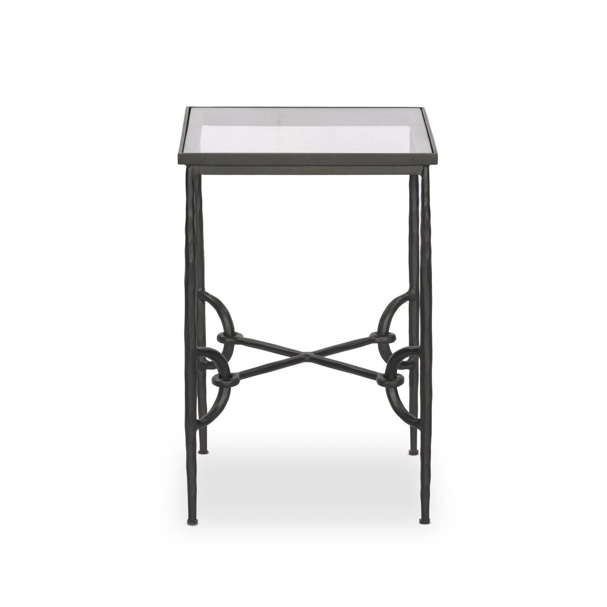 Babylon Small End Table - Tempered Glass | shipping 11/10/2025