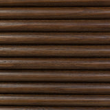 Inspired by aerodynamic-inspired Streamline Moderne style, stacked scalloped reeding wraps this spiced oak dresser with six spacious drawers. The result: a beautifully rhythmic, repeated look. With integrated hardware for a clean finish.As fans of natural materials at Amethyst, we love the nature inspired Benny 6 Drawer Dresser - Spiced Oak Veneer. Amethyst Home provides interior design, new home construction design consulting, vintage area rugs, and lighting in the Alpharetta metro area.
