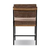 Bring a luxe, modern look to the table. Slim, black-finished iron forms an airy frame for black top-grain leather, with solid oak decking for an eye-catching material mix Amethyst Home provides interior design, new home construction design consulting, vintage area rugs, and lighting in the Park City metro area.