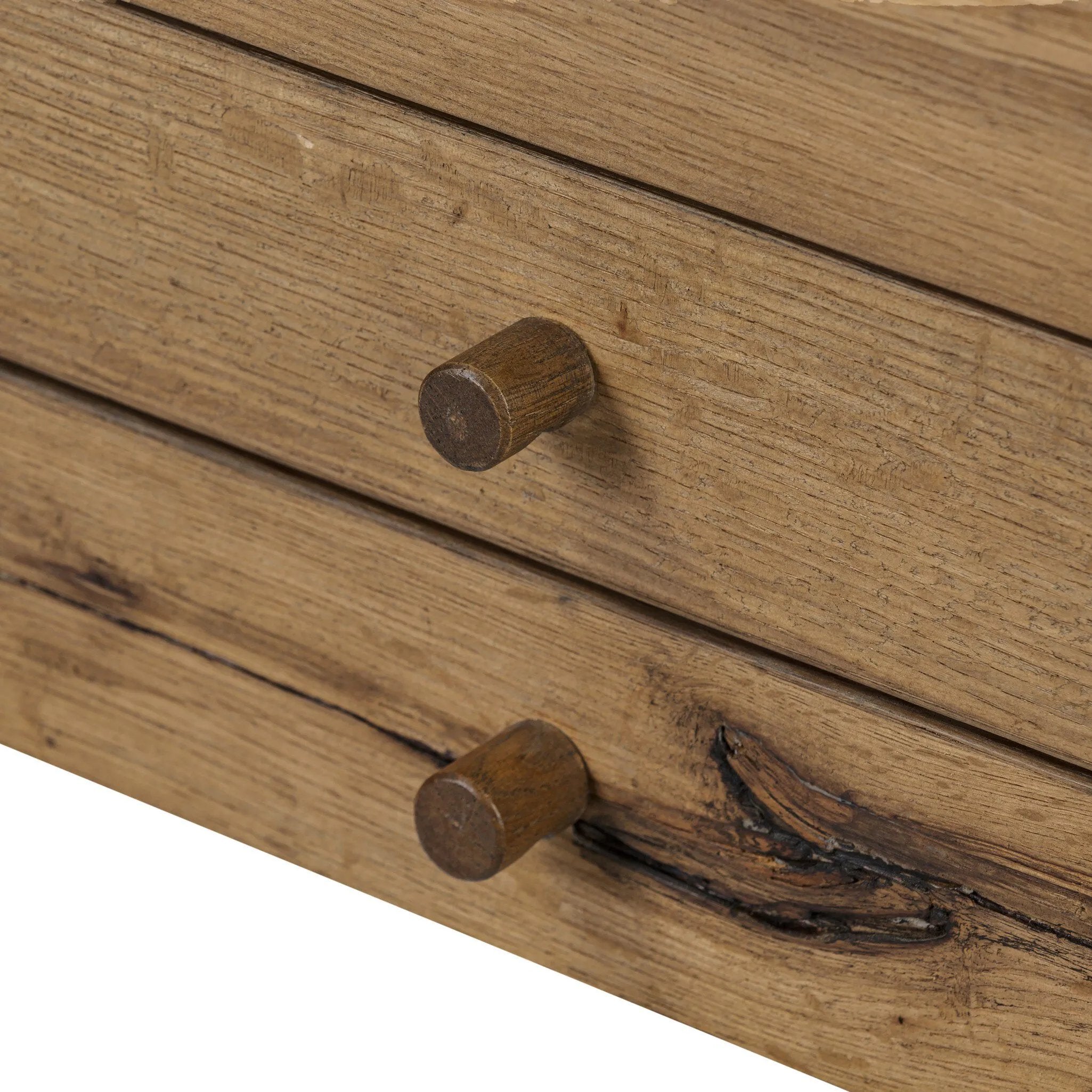 Warm up your workspace with this light-finished writing desk of rich character oak. Tapered legs and subtle corner relief details create a simplified look that complements a home office or flex space. Amethyst Home provides interior design, new home construction design consulting, vintage area rugs, and lighting in the Washington metro area.
