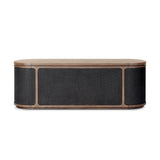 Black lacquer linen and sungkai paneling make for a rich and warm trunk perfectly suited for the foot of your bed. A roomy interior provides ample storage.As lovers of luxe design at Amethyst, we love the designer inspired Bertie Trunk. This item pairs well with other brands such as Visual Comfort and is perfect for wabi sabi homes Amethyst Home provides interior design, new home construction design consulting, vintage area rugs, and lighting in the Charlotte metro area.
