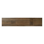 This simple rustic oak veneer console table serves as the perfect canvas for your décor.As enthusiasts of organic modern aesthetics at Amethyst, we love the warm modern inspired Bia Console Table - Rustic Brown. This item pairs well with other brands such as Surya and is perfect for minimalist homes Amethyst Home provides interior design, new home construction design consulting, vintage area rugs, and lighting in the Des Moines metro area.