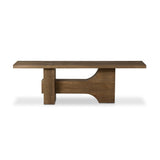 This simple rustic oak veneer console table serves as the perfect canvas for your décor.As enthusiasts of organic modern aesthetics at Amethyst, we love the warm modern inspired Bia Console Table - Rustic Brown. This item pairs well with other brands such as Surya and is perfect for minimalist homes Amethyst Home provides interior design, new home construction design consulting, vintage area rugs, and lighting in the Washington metro area.
