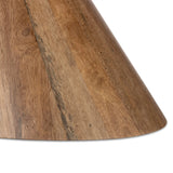 A sculptural showstopper inspired by Italian design. Finished in smoked honey, a cone-tapered parawood base supports an oval tabletop separated by white-finished marble detailing.As lovers of clean aesthetics at Amethyst, we love the nature inspired Bibianna Oval Dining Table - Honed White Marble - Smoked Honey. Amethyst Home provides interior design, new home construction design consulting, vintage area rugs, and lighting in the Des Moines metro area.