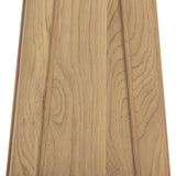 A squared shape and smaller scale makes this bistro-style table perfect for intimate spaces. Made from solid oak with a beautifully light finish, a tapered base and softened bullnose edges reflect a traditional look that works into any space with ease. Amethyst Home provides interior design, new home construction design consulting, vintage area rugs, and lighting in the Tampa metro area.