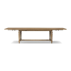 Blinn Worn Oak Veneer Extension Dining Table | ready to ship!