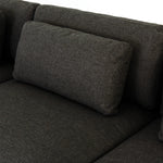 Featuring Bloor Landale Charcoal 3-Piece Sectional by Four Hands at Amethyst Home. Overall Dimensions: 131.00"w x 46.00"d x 31.50"hWeight : 284.83 lbsMaterials: 100% Polyester, Solid Pine, Pine Plywood. Amethyst Home provides interior design, new home construction design consulting, vintage area rugs, and lighting in the Alpharetta metro area.