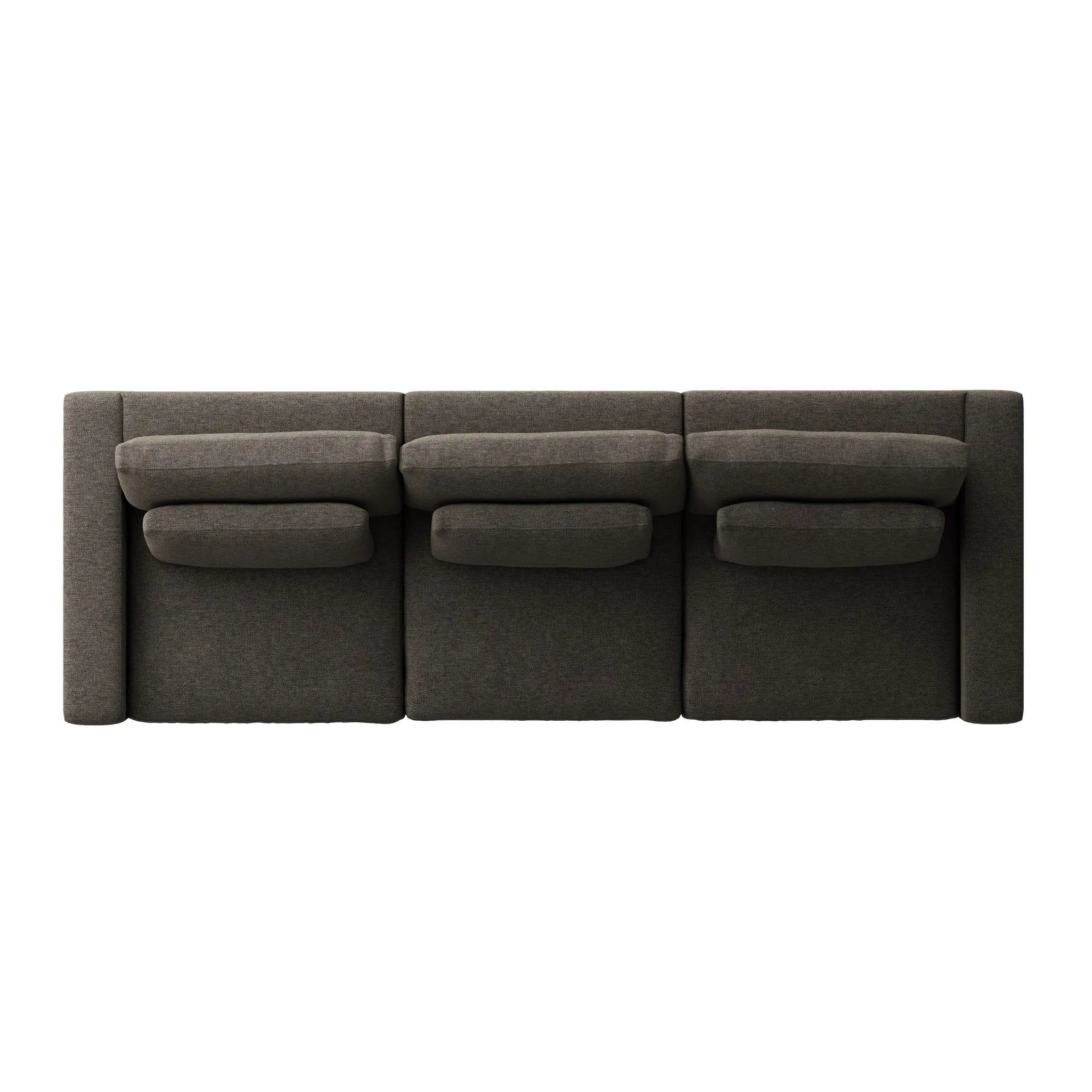 Featuring Bloor Landale Charcoal 3-Piece Sectional by Four Hands at Amethyst Home. Overall Dimensions: 131.00"w x 46.00"d x 31.50"hWeight : 284.83 lbsMaterials: 100% Polyester, Solid Pine, Pine Plywood. Amethyst Home provides interior design, new home construction design consulting, vintage area rugs, and lighting in the Calabasas metro area.
