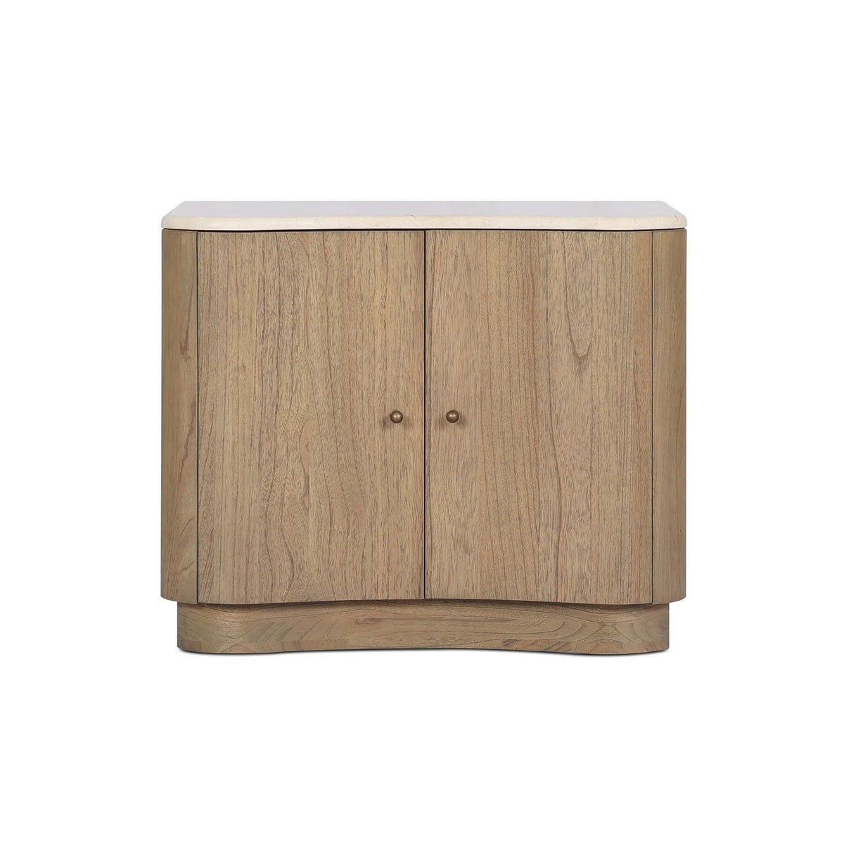 Boa Cream Marble Nightstand | shipping 11/10/2025