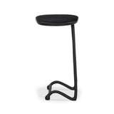 French Deco serves as the inspiration for this outdoor end table, with a C-shape style silhouette for flexible use. The fully cast aluminum shape features a curvy frame and organic-shaped top, with plenty of added visual depth in the finish. Cover or store inside during inclement weather and when not in use. Amethyst Home provides interior design, new home construction design consulting, vintage area rugs, and lighting in the Calabasas metro area.