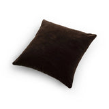 Featuring Bridger Monte Chocolate Pillow by Four Hands at Amethyst Home. Thick and reminiscent of a mohair style texture, the Bridger Monte Chocolate Pillow is an Amethyst fave.  Crafted from saturated solid wool velvet, a deep brown pillow offers a sustainable alternative to mohair. A clean-lined design with knife edges and a hidden zipper.Choose Your Option. Amethyst Home provides interior design, new home construction design consulting, vintage area rugs, and lighting in the Seattle metro area.