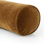 Featuring Bridger Monte Tobacco Bolster Pillow by Four Hands at Amethyst Home. Introducing the Bridger Monte Tobacco Bolster Pillow, a luxurious addition to any home. With its elegantly designed bolster shape, this pillow provides unparalleled support for your neck and back. Crafted with the finest materials, it will elevate your relaxation experience to new h. Amethyst Home provides interior design, new home construction design consulting, vintage area rugs, and lighting in the Austin metro area.