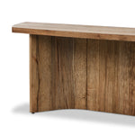Featuring Brinton Rustic Oak Veneer Console Table by Four Hands at Amethyst Home. Structured lines and a light, rustic finish complete this console table of thick oak veneer.Overall Dimensions: 78.00"w x 20.00"d x 31.00"hWeight : 125.66 lbsMaterials: Thick Oak Veneer, Engineered Hardwood. Amethyst Home provides interior design, new home construction design consulting, vintage area rugs, and lighting in the Monterey metro area.