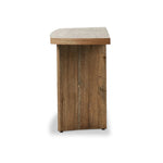 Featuring Brinton Rustic Oak Veneer Console Table by Four Hands at Amethyst Home. Structured lines and a light, rustic finish complete this console table of thick oak veneer.Overall Dimensions: 78.00"w x 20.00"d x 31.00"hWeight : 125.66 lbsMaterials: Thick Oak Veneer, Engineered Hardwood. Amethyst Home provides interior design, new home construction design consulting, vintage area rugs, and lighting in the Washington metro area.