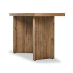 Featuring Brinton Rustic Oak Veneer Console Table by Four Hands at Amethyst Home. Structured lines and a light, rustic finish complete this console table of thick oak veneer.Overall Dimensions: 78.00"w x 20.00"d x 31.00"hWeight : 125.66 lbsMaterials: Thick Oak Veneer, Engineered Hardwood. Amethyst Home provides interior design, new home construction design consulting, vintage area rugs, and lighting in the Winter Garden metro area.