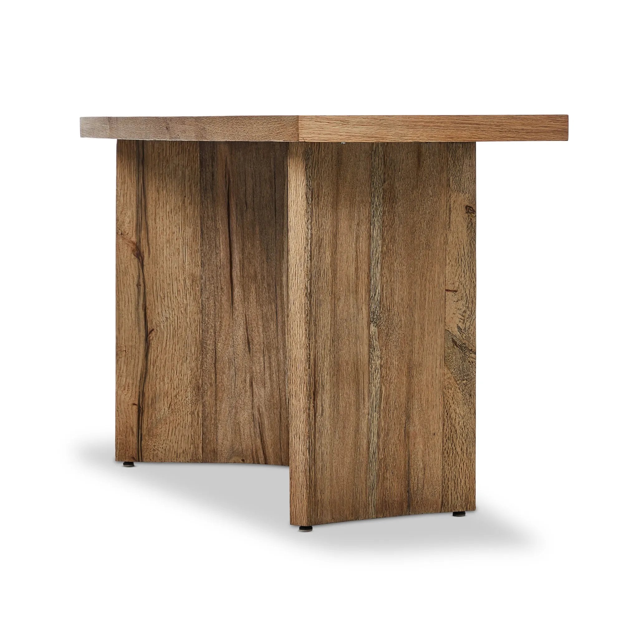 Featuring Brinton Rustic Oak Veneer Console Table by Four Hands at Amethyst Home. Structured lines and a light, rustic finish complete this console table of thick oak veneer.Overall Dimensions: 78.00"w x 20.00"d x 31.00"hWeight : 125.66 lbsMaterials: Thick Oak Veneer, Engineered Hardwood. Amethyst Home provides interior design, new home construction design consulting, vintage area rugs, and lighting in the Winter Garden metro area.