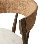 Featuring Buxton Savile Flax Bar + Counter Stool by Four Hands at Amethyst Home. A solid oak counter stool defined by tapered legs and framing gives an updated look to the classic whistler chair. Finished with a paper rush wrapped detail on the back.BarOverall Dimensions: 19.25"w x 22.25"d x 42.75"hWeight: 23.70 lbsCounterOverall Dimensions: 19.50"w x 2. Amethyst Home provides interior design, new home construction design consulting, vintage area rugs, and lighting in the Newport Beach metro area.