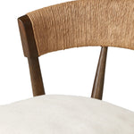Featuring Buxton Savile Flax Bar + Counter Stool by Four Hands at Amethyst Home. A solid oak counter stool defined by tapered legs and framing gives an updated look to the classic whistler chair. Finished with a paper rush wrapped detail on the back.BarOverall Dimensions: 19.25"w x 22.25"d x 42.75"hWeight: 23.70 lbsCounterOverall Dimensions: 19.50"w x 22.2. Amethyst Home provides interior design, new home construction design consulting, vintage area rugs, and lighting in the Scottsdale metro area.