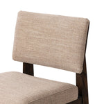Featuring Carlo Alcala Fawn Bar + Counter Stool by Four Hands at Amethyst Home. Get back to the basics with this understated modern dining seating. Its simple shape includes a split back design that lets the upholstery peek through. High-performance fabric ideal for the counter, framed out by dark-finished oak.BarOverall Dimensions: 20.75"w x 26.00"d x 43.. Amethyst Home provides interior design, new home construction design consulting, vintage area rugs, and lighting in the Scottsdale metro area.