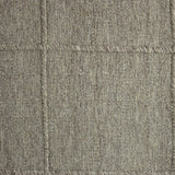 Hand woven in a flat weave grid pattern for the look of an indoor textile, this  silver-hued rug grounds the outdoor lounge with a high-texture look. Slight variation in sizing and imperfect lines due to the handcrafted nature of each piece are to be expected. Store inside during inclement weather and when not in use. Amethyst Home provides interior design, new home construction design consulting, vintage area rugs, and lighting in the Houston metro area.