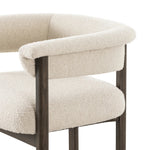 Featuring Cassie Charter Oatmeal Bar + Counter Stool by Four Hands at Amethyst Home. Upholstered in high-performance fabric, this sculpted bar stool features a comfortable yoke back and exterior fold detailing, all framed by solid ash. Performance fabrics are specially created to withstand spills, stains, high traffic and wear, ensuring long-term comfort. Amethyst Home provides interior design, new home construction design consulting, vintage area rugs, and lighting in the Laguna Beach metro area.