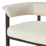 Featuring Cassie Charter Oatmeal Bar + Counter Stool by Four Hands at Amethyst Home. Upholstered in high-performance fabric, this sculpted bar stool features a comfortable yoke back and exterior fold detailing, all framed by solid ash. Performance fabrics are specially created to withstand spills, stains, high traffic and wear, ensuring long-term comfort . Amethyst Home provides interior design, new home construction design consulting, vintage area rugs, and lighting in the Los Angeles metro area.