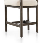 Featuring Cassie Charter Oatmeal Bar + Counter Stool by Four Hands at Amethyst Home. Upholstered in high-performance fabric, this sculpted bar stool features a comfortable yoke back and exterior fold detailing, all framed by solid ash. Performance fabrics are specially created to withstand spills, stains, high traffic and wear, ensuring long-term comfor. Amethyst Home provides interior design, new home construction design consulting, vintage area rugs, and lighting in the Newport Beach metro area.