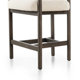 Featuring Cassie Charter Oatmeal Bar + Counter Stool by Four Hands at Amethyst Home. Upholstered in high-performance fabric, this sculpted bar stool features a comfortable yoke back and exterior fold detailing, all framed by solid ash. Performance fabrics are specially created to withstand spills, stains, high traffic and wear, ensuring long-term comfor. Amethyst Home provides interior design, new home construction design consulting, vintage area rugs, and lighting in the Newport Beach metro area.