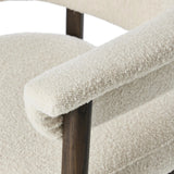 Featuring Cassie Charter Oatmeal Bar + Counter Stool by Four Hands at Amethyst Home. Upholstered in high-performance fabric, this sculpted bar stool features a comfortable yoke back and exterior fold detailing, all framed by solid ash. Performance fabrics are specially created to withstand spills, stains, high traffic and wear, ensuring long-term comfort and . Amethyst Home provides interior design, new home construction design consulting, vintage area rugs, and lighting in the Seattle metro area.