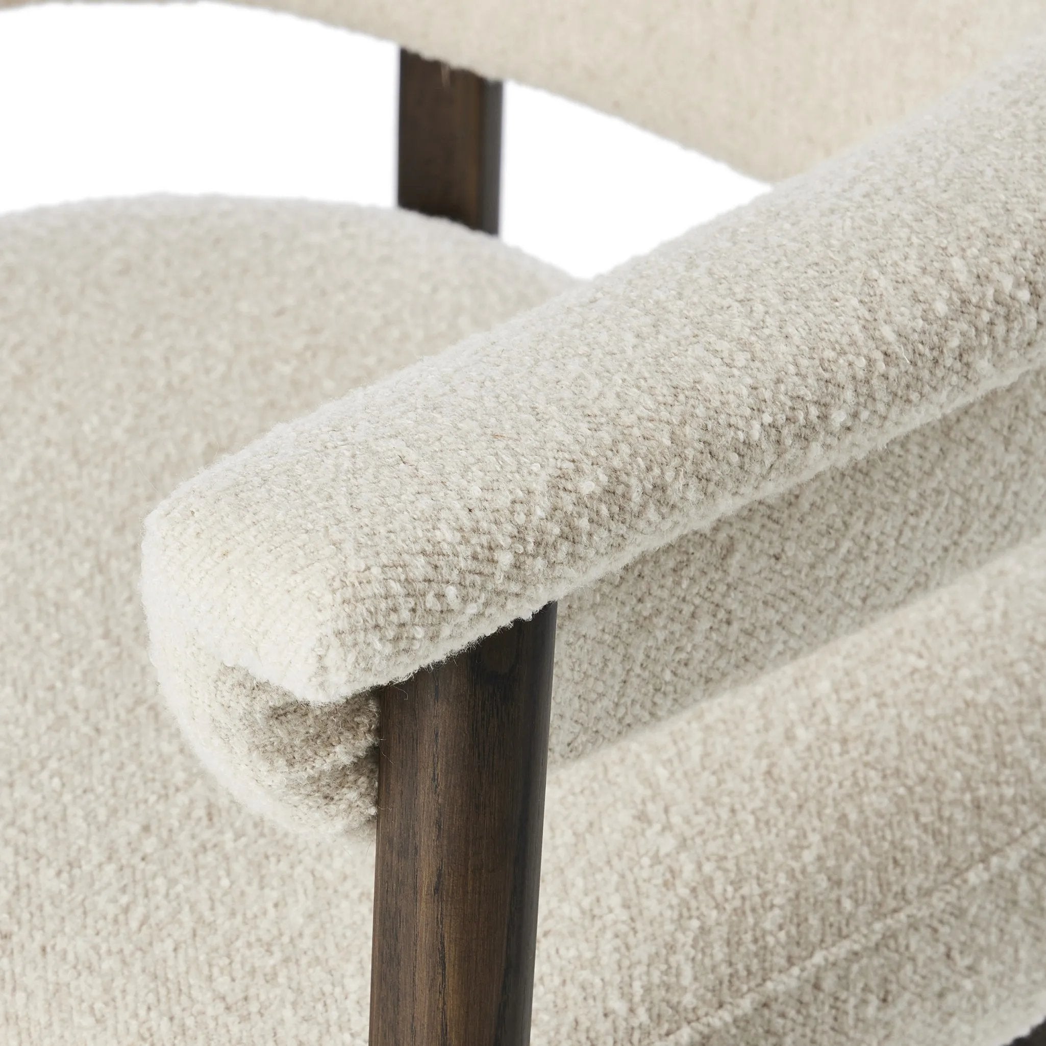 Featuring Cassie Charter Oatmeal Bar + Counter Stool by Four Hands at Amethyst Home. Upholstered in high-performance fabric, this sculpted bar stool features a comfortable yoke back and exterior fold detailing, all framed by solid ash. Performance fabrics are specially created to withstand spills, stains, high traffic and wear, ensuring long-term comfort and . Amethyst Home provides interior design, new home construction design consulting, vintage area rugs, and lighting in the Seattle metro area.