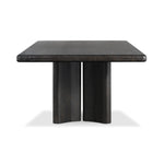 Designed in partnership with longtime Four Hands collaborator Thomas Bina and Brazilian designer Ronald Sasson, a grand-scale dining table is made from solid reclaimed French oak finished in a deep espresso. Rounded edges add a softer, fluid look. Seats 12 Amethyst Home provides interior design, new home construction design consulting, vintage area rugs, and lighting in the Laguna Beach metro area.