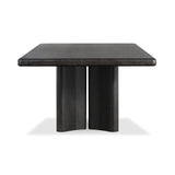 Designed in partnership with longtime Four Hands collaborator Thomas Bina and Brazilian designer Ronald Sasson, a grand-scale dining table is made from solid reclaimed French oak finished in a deep espresso. Rounded edges add a softer, fluid look. Seats 12 Amethyst Home provides interior design, new home construction design consulting, vintage area rugs, and lighting in the Laguna Beach metro area.