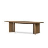 Designed in partnership with longtime Four Hands collaborator Thomas Bina and Brazilian designer Ronald Sasson, a grand-scale dining table is made from solid reclaimed French oak in a natural finish. Rounded edges add a softer, fluid look Amethyst Home provides interior design, new home construction design consulting, vintage area rugs, and lighting in the Omaha metro area.