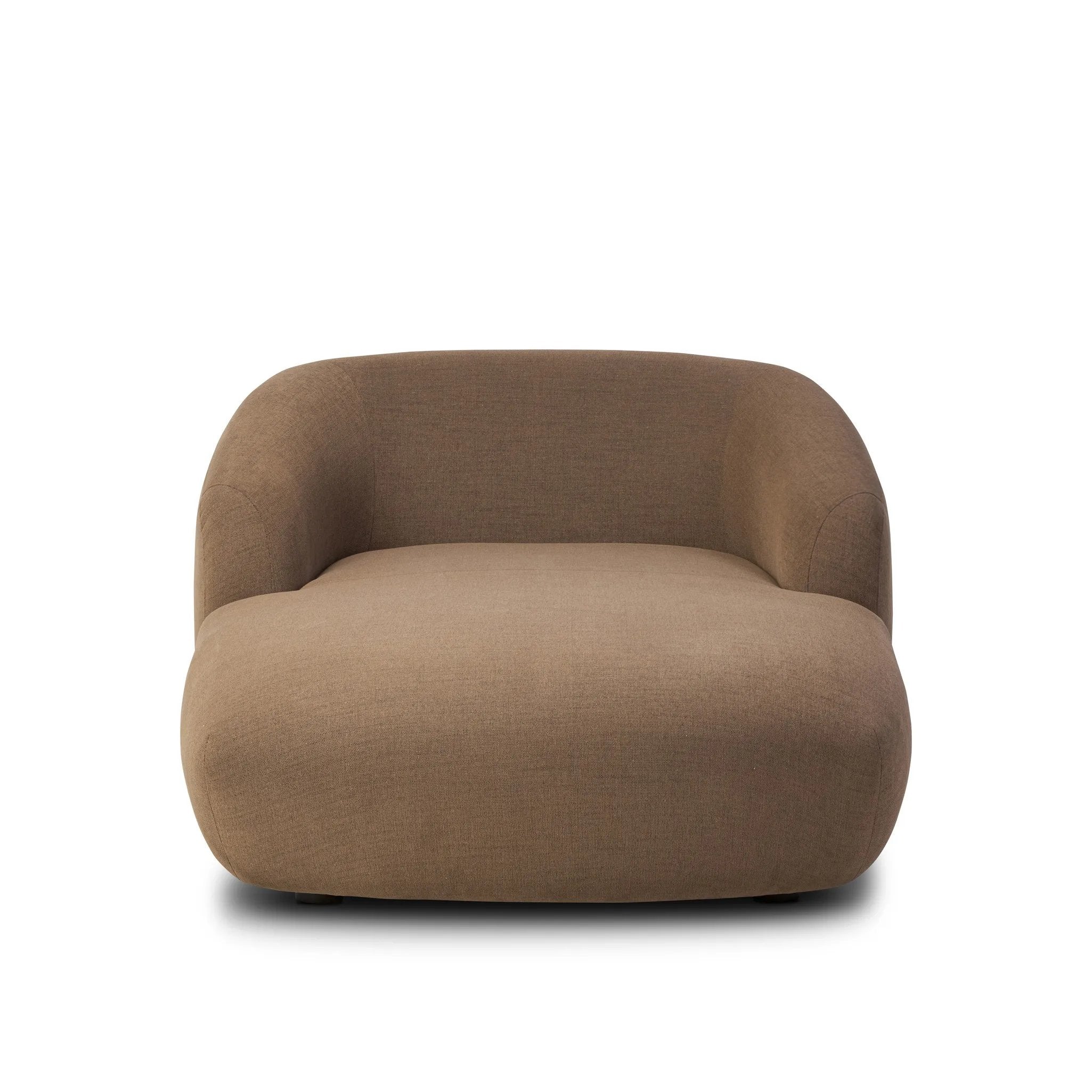 Featuring Channing Crypton Nomad Mushroom Chaise by Four Hands at Amethyst Home. Meet modern comfort. Clean curves, impeccable tailoring and specialized high-performance fabric bring an elevated, vintage European-inspired look to this chaise. Crypton® performance fabric is specially engineered for protection against stains, moisture and odor.Overall Dimensions. Amethyst Home provides interior design, new home construction design consulting, vintage area rugs, and lighting in the Boston metro area.