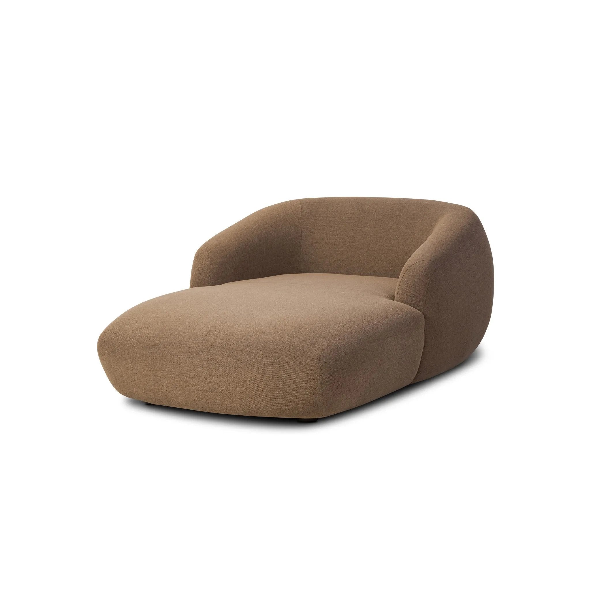 Featuring Channing Crypton Nomad Mushroom Chaise by Four Hands at Amethyst Home. Meet modern comfort. Clean curves, impeccable tailoring and specialized high-performance fabric bring an elevated, vintage European-inspired look to this chaise. Crypton® performance fabric is specially engineered for protection against stains, moisture and odor.Overall Di. Amethyst Home provides interior design, new home construction design consulting, vintage area rugs, and lighting in the Salt Lake City metro area.