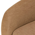 Featuring Channing Laughlin Ochre Swivel Chair by Four Hands at Amethyst Home. Overall Dimensions: 38.50"w x 41.25"d x 30.75"hWeight : 94.80 lbsMaterials: 97% Polyester, 3% Flax/Linen. Amethyst Home provides interior design, new home construction design consulting, vintage area rugs, and lighting in the Winter Garden metro area.