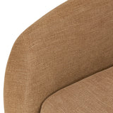 Featuring Channing Laughlin Ochre Swivel Chair by Four Hands at Amethyst Home. Overall Dimensions: 38.50"w x 41.25"d x 30.75"hWeight : 94.80 lbsMaterials: 97% Polyester, 3% Flax/Linen. Amethyst Home provides interior design, new home construction design consulting, vintage area rugs, and lighting in the Winter Garden metro area.