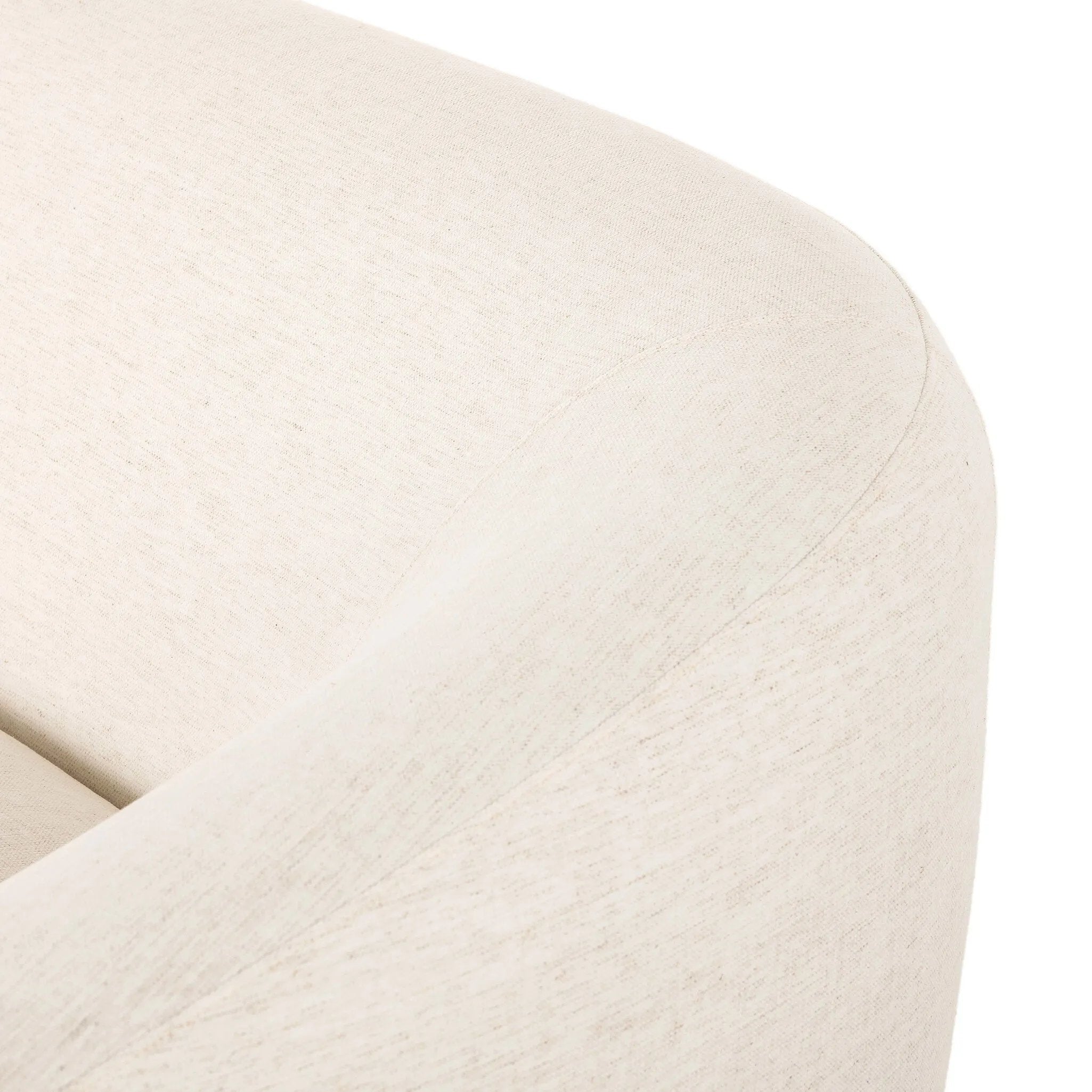 Inspired by French modernism, this dramatic sofa is defined by exaggerated curves, tapered arms and oversized welt detailing along the bench cushion for a tailored look. Soft, easy to clean and free of PFAS, Crypton® performance fabric is specially engineered for protection against stains, moisture and odor. Amethyst Home provides interior design, new home construction design consulting, vintage area rugs, and lighting in the San Diego metro area.